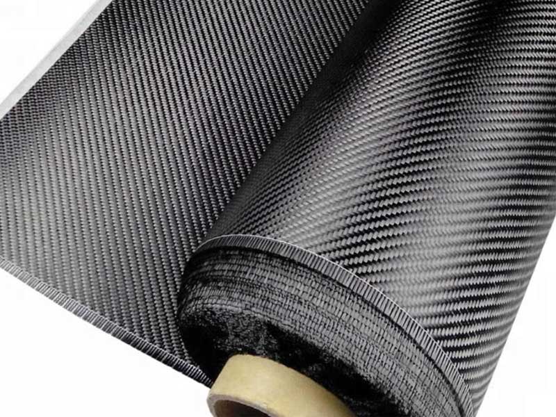 What are the types of carbon fiber fabrics?