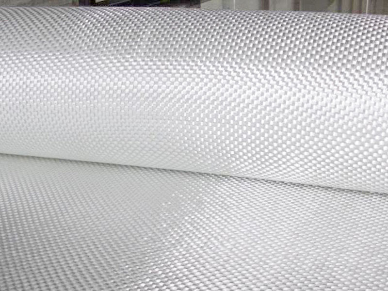 Fire resistance of glass fabric rolls
